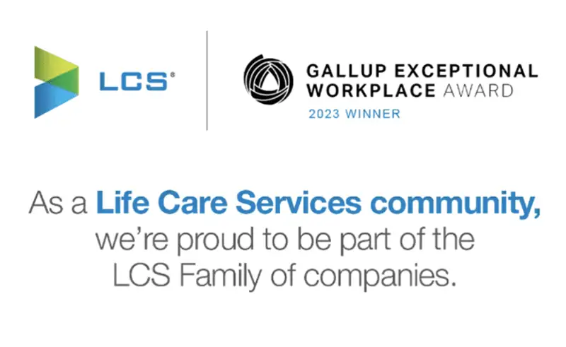 LCS Gallup Exceptional Workplace Award 2023