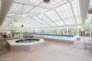 Sedgebrook senior living indoor pool and hot tub