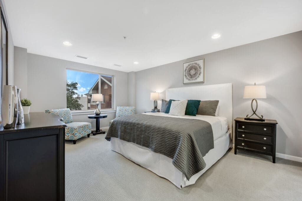 Sedgebrook Senior Living Bedroom furnished