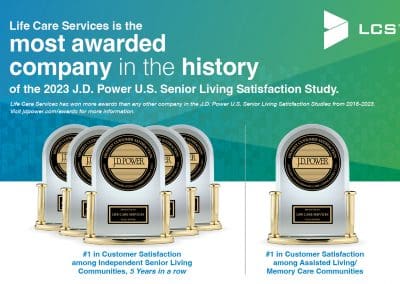 Sedgebrook’s Management Company becomes J.D. Power’s most awarded brand in the history of its Senior Living Satisfaction Study