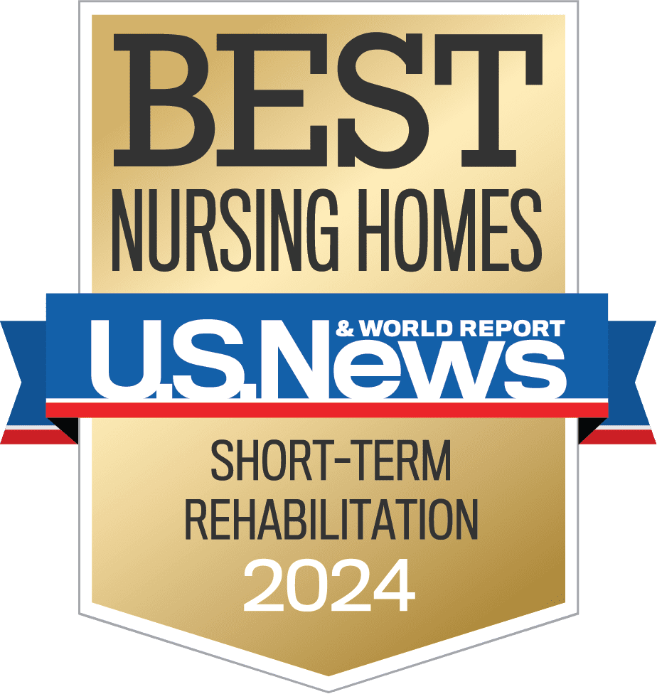 Best Nursing Homes<br />
U.S. News & World Report<br />
Short-Term Rehabilitation 2024