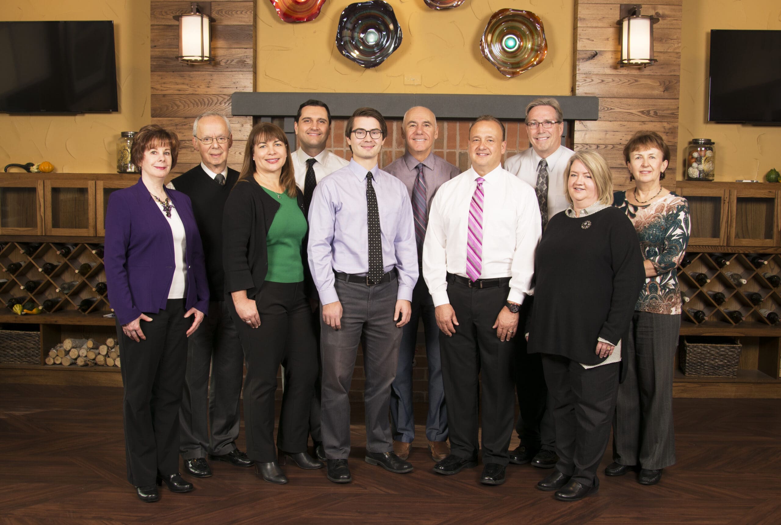 The Sedgebrook Experienced Leadership team celebrating 20 years of senior living excellence in Lincolnshire, IL.